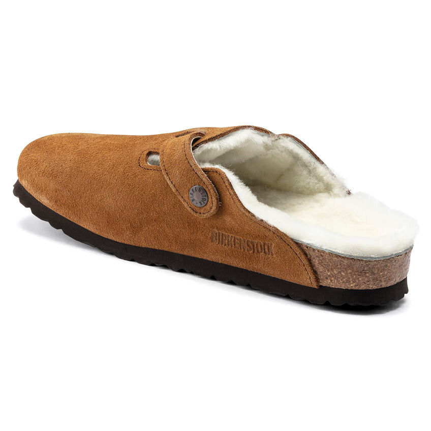 Unisex Boston Shearling Suede Leather Mink Medium/Narrow