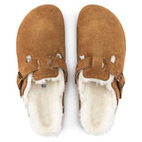 Unisex Boston Shearling Suede Leather Mink Medium/Narrow