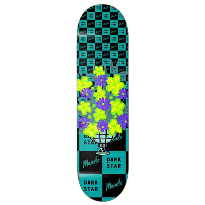 Darkstar Skateboard Deck Manolo Robles Flowers R7 8.0" x 31.6"