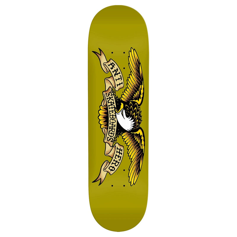 Anti Hero Skateboard Deck Basalt DBX Eagle 8.62" x 32.56" Greenish