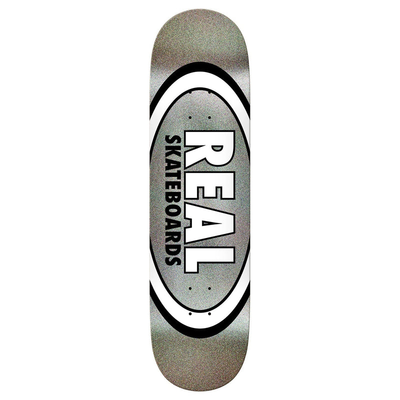 Real Skateboard Deck Easy Rider Glitter Oval 8.25" x 32.07"