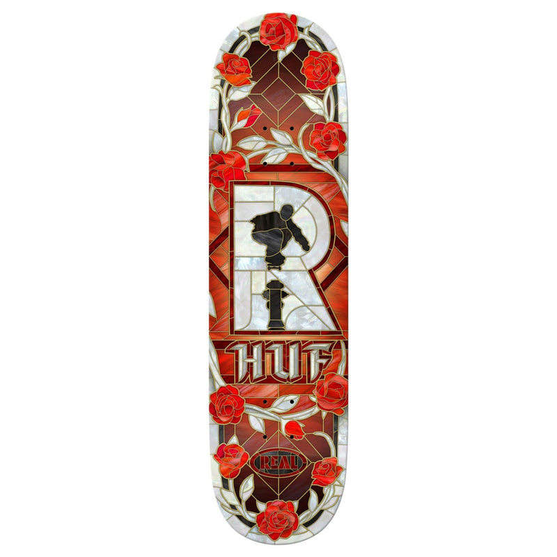 Real Skateboard Deck Huf Cathedral 8.38" x 32.25"