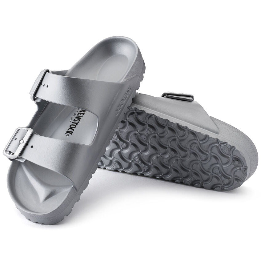 Unisex Arizona Essentials EVA Metallic Silver Medium/Narrow