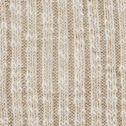 Cotton Slub Men  Beige/White