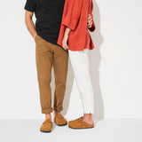 Unisex Boston Soft Footbed Suede Leather Mink Regular/Wide