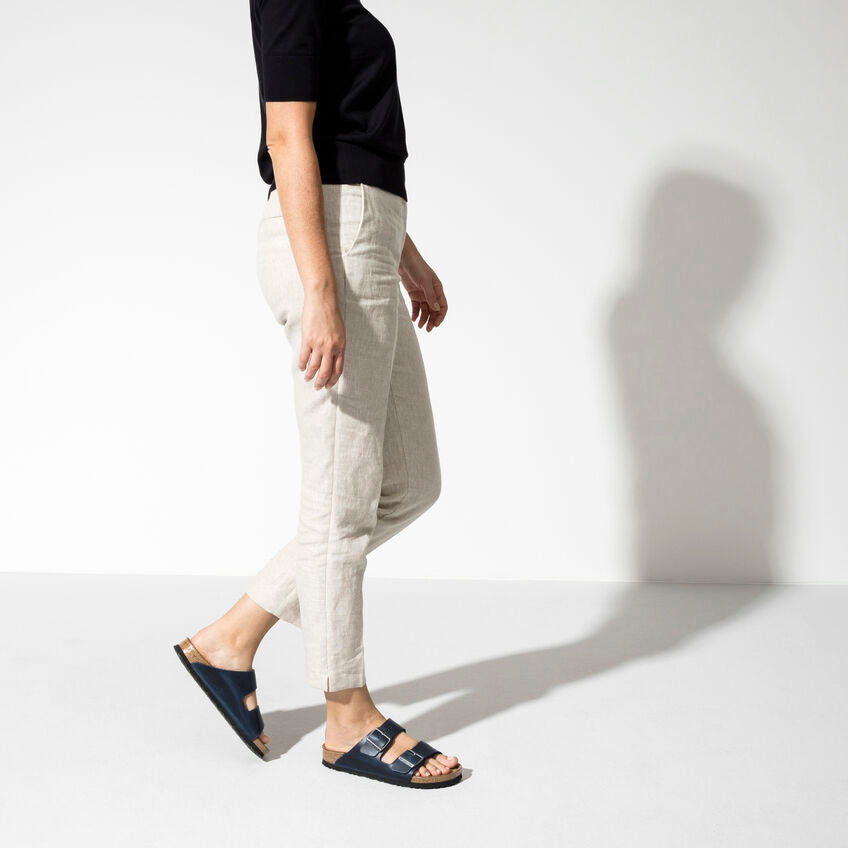 Unisex Arizona Soft Footbed Oiled Leather Blue Regular/Wide