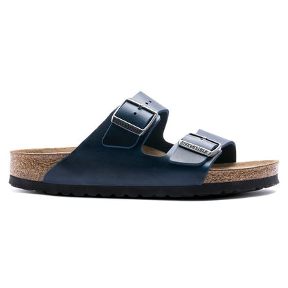 Unisex Arizona Soft Footbed Oiled Leather Blue Medium/Narrow