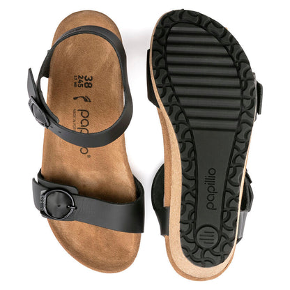 Women's Soley Leather Black Medium/Narrow