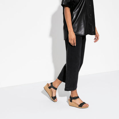 Women's Soley Leather Black Medium/Narrow