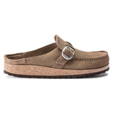 Women's Buckley Suede Leather Gray Taupe Medium/Narrow