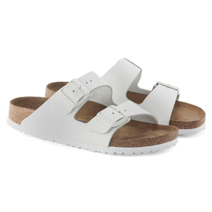 Unisex Arizona Soft Footbed Leather White Medium/Narrow
