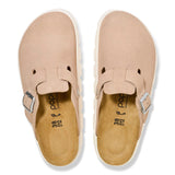 Unisex Boston Chunky Suede Leather Warm Sand Medium/Narrow