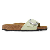 Unisex Madrid Big Buckle Natural Leather Patent Faded Lime Medium/Narrow