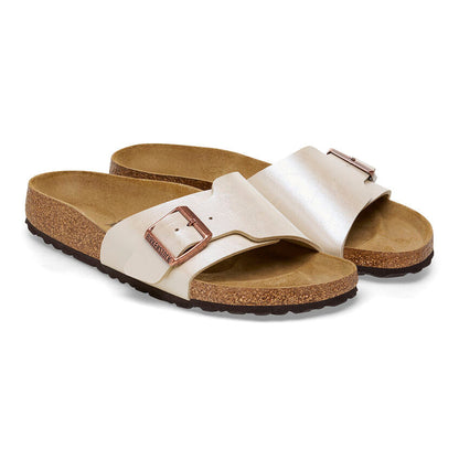 Women's Catalina Birko-Flor Graceful Pearl White Medium/Narrow