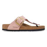 Women's Gizeh Big Buckle Nubuck Leather Soft Pink Regular/Wide