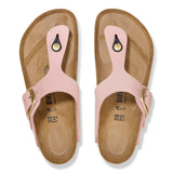Women's Gizeh Big Buckle Nubuck Leather Soft Pink Regular/Wide