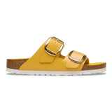 Women's Arizona Big Buckle Natural Leather Patent High-Shine Ochre