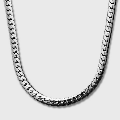 Miami Cuban Link Chain (Silver) - 8mm