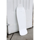 Moose Old School Deck 10" x 30" White with Griptape
