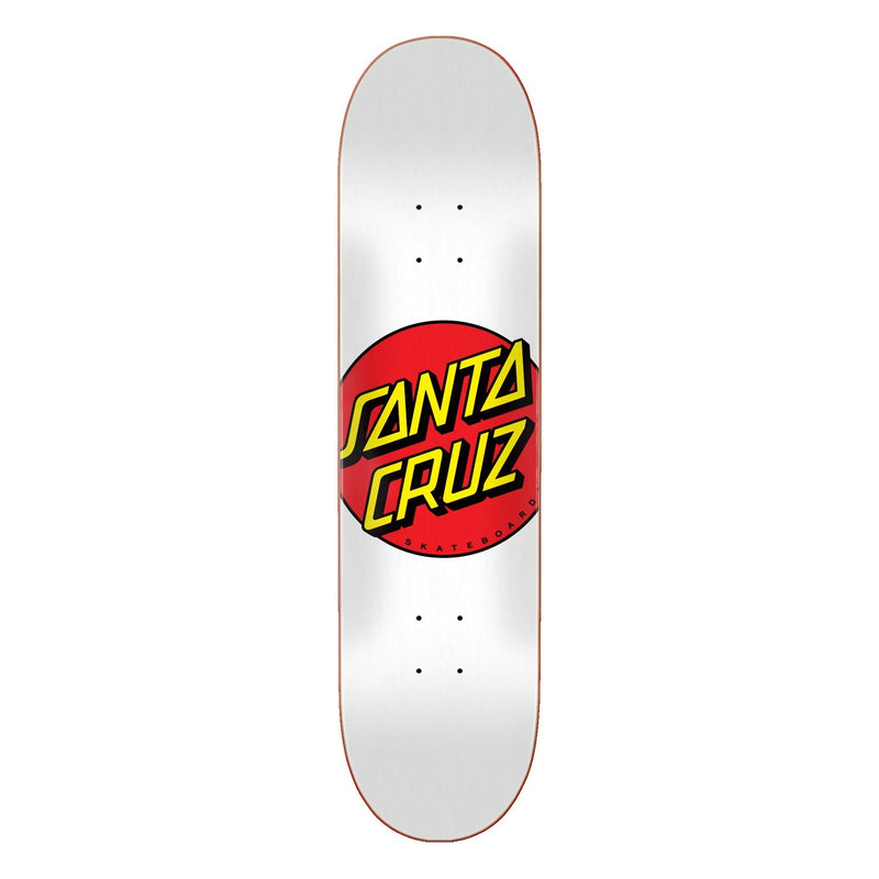 Santa Cruz Deck Classic Dot White 8.0" x 31.62"