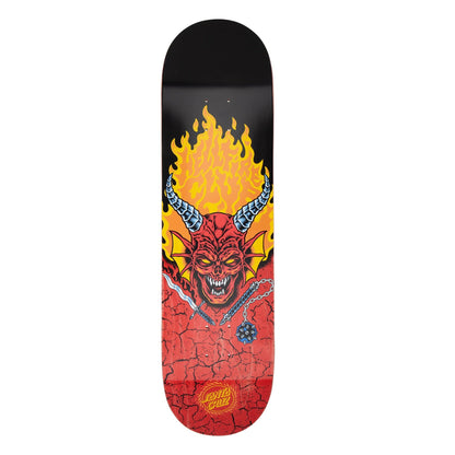 Santa Cruz x Stranger Things Hellfire Club Skateboard Deck - 8.25″