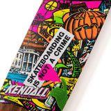 Santa Cruz Skateboard Deck Kendall Street Art Collage VX 9.0" x 32"