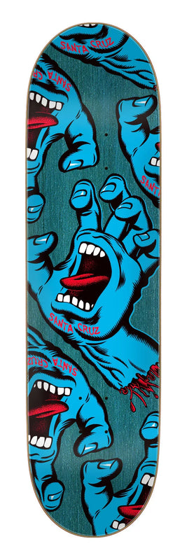 Santa Cruz Crowded Hand Skateboard Deck - 8.25"