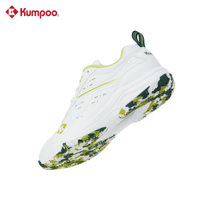 Kumpoo KH-E317 Badminton Shoe (White/Green)