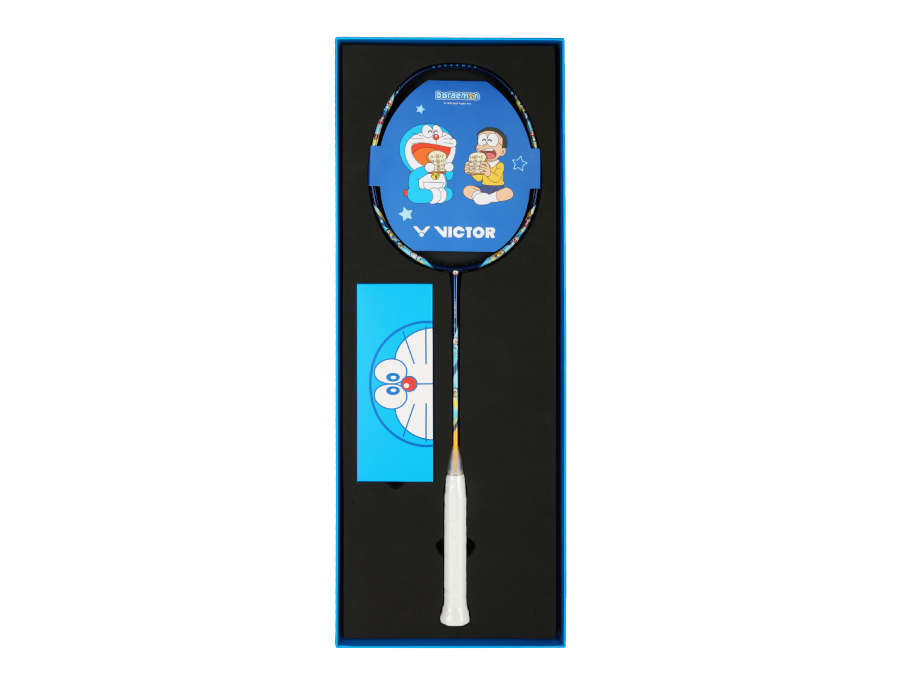 Victor x Doraemon Racket Combo Gift Box - DRM-SET-IB - Unstrung