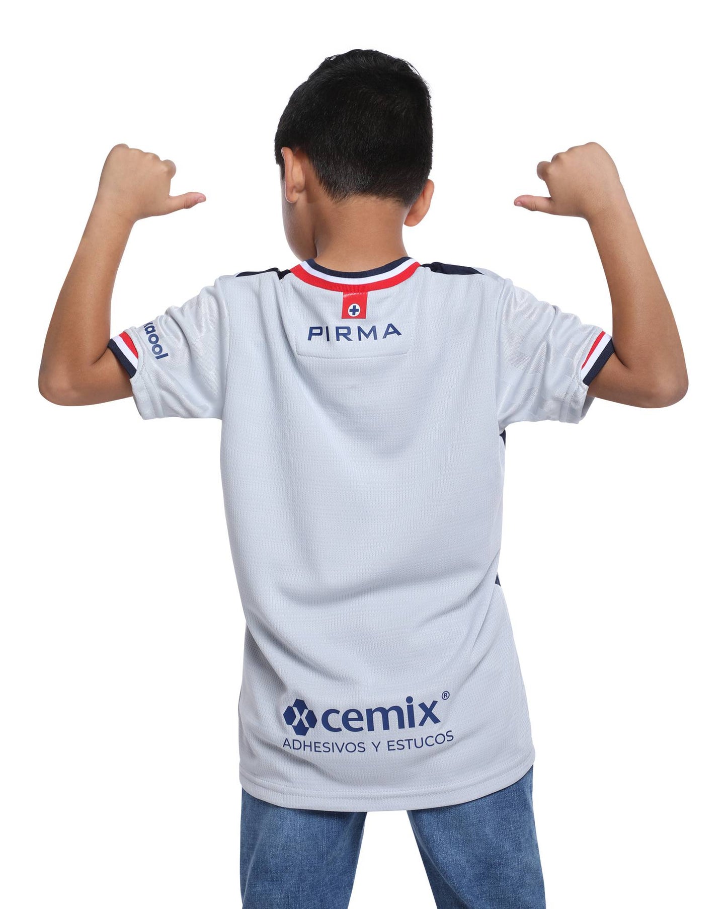 Pirma Cruz Azul Kids Away Jersey 25/26