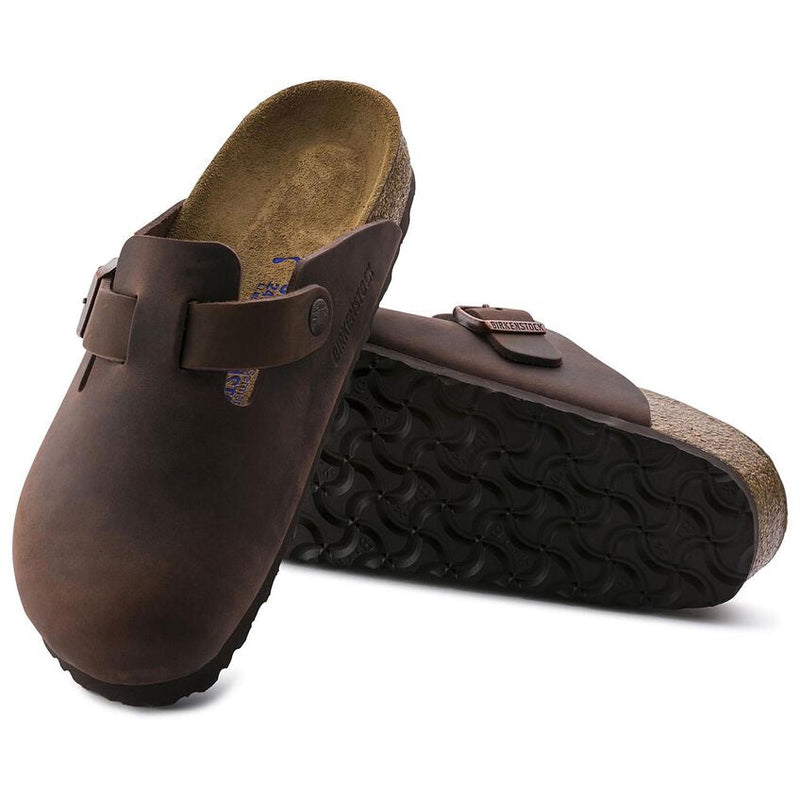 Unisex Boston Soft Footbed Oiled Leather Habana Medium/Narrow