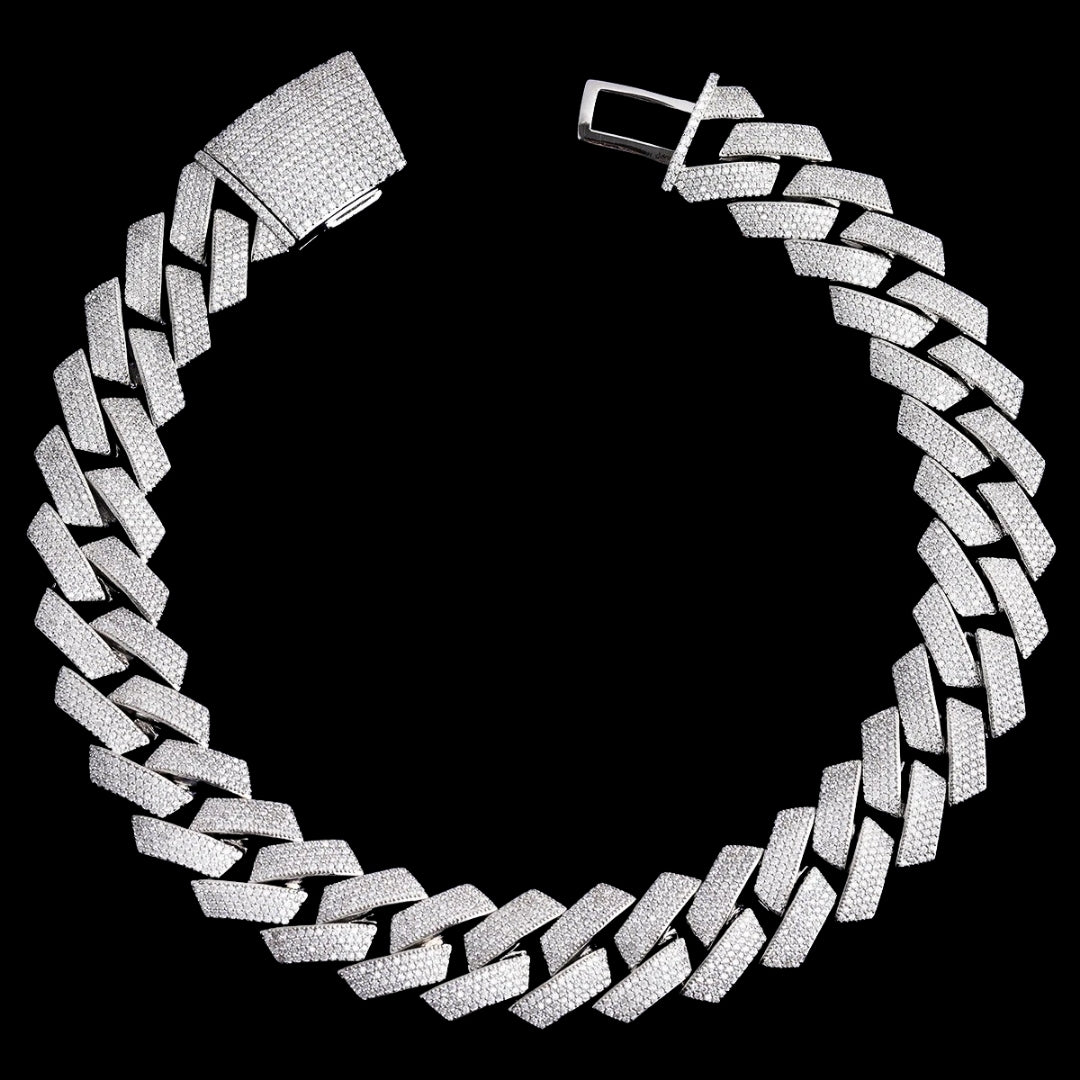 NEW | 22MM Precision Cut Iced Out Diamond Necklace Chain