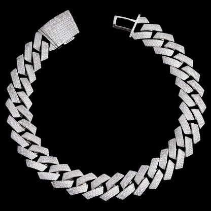 NEW | 22MM Precision Cut Iced Out Diamond Necklace Chain