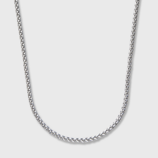 Wheat Chain (Silver) - 4mm