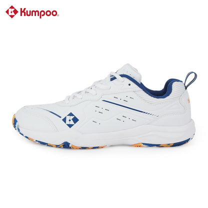 Kumpoo KH-E317 Badminton Shoe (White/Blue)