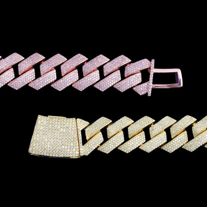 NEW | 22MM Precision Cut Iced Out Diamond Necklace Chain