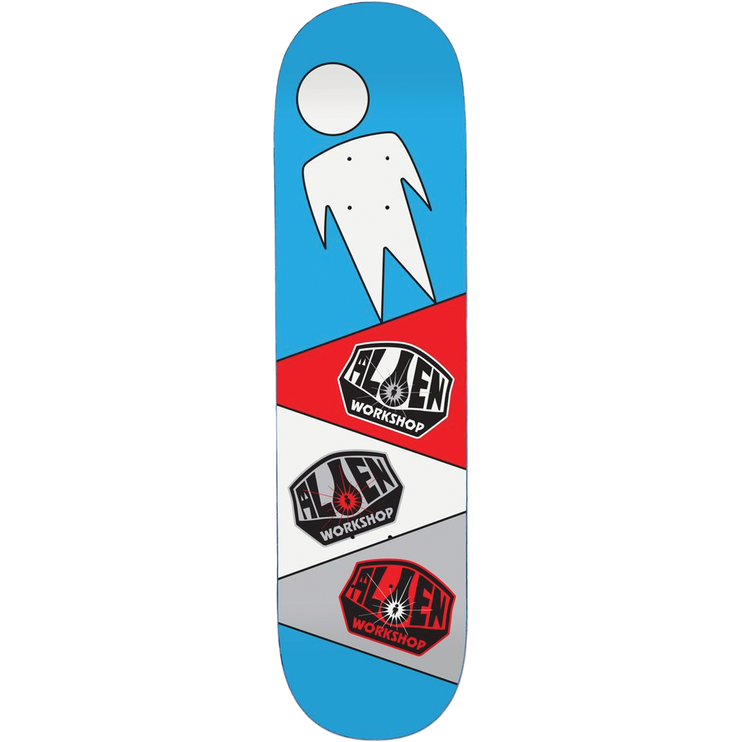 Alien Workshop Logo Repeater Deck - 8.12″ Blue