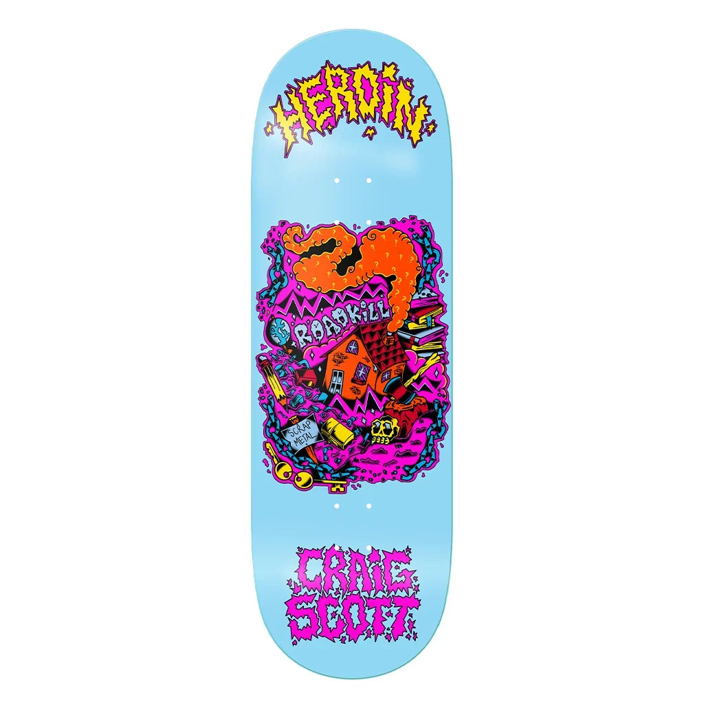 Heroin Craig Questions Scrap Metal Deck - 10"