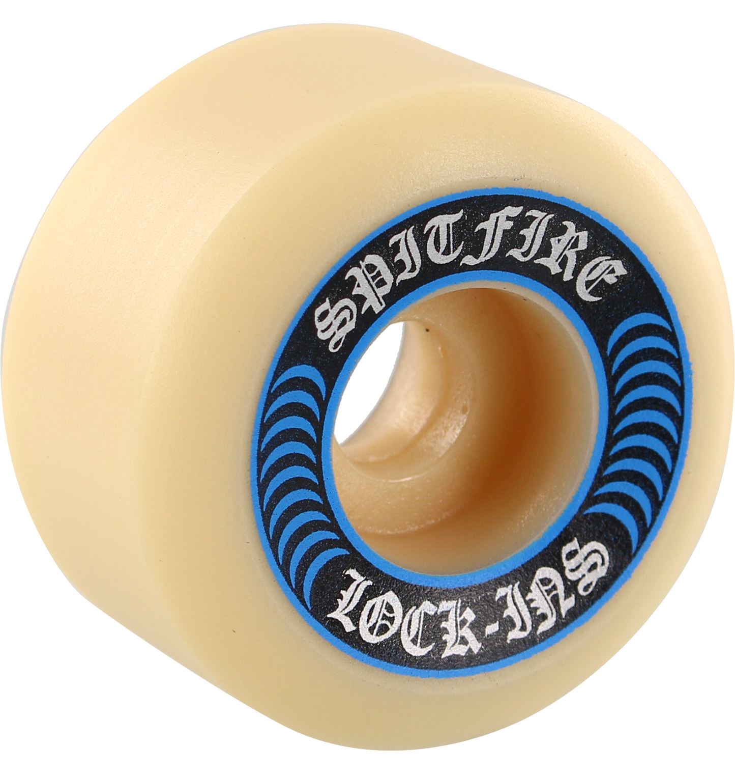 Spitfire Wheels F4 Lock-Ins 53mm 99a - White/Blue (Set of 4)