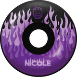 Spitfire Wheels Hause Kitted 56mm 99a - Black (Set of 4)
