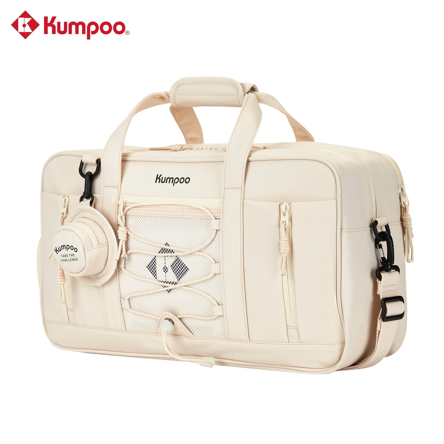 Kumpoo Badminton Bag- KB-531 [6 PK] (Off-White)