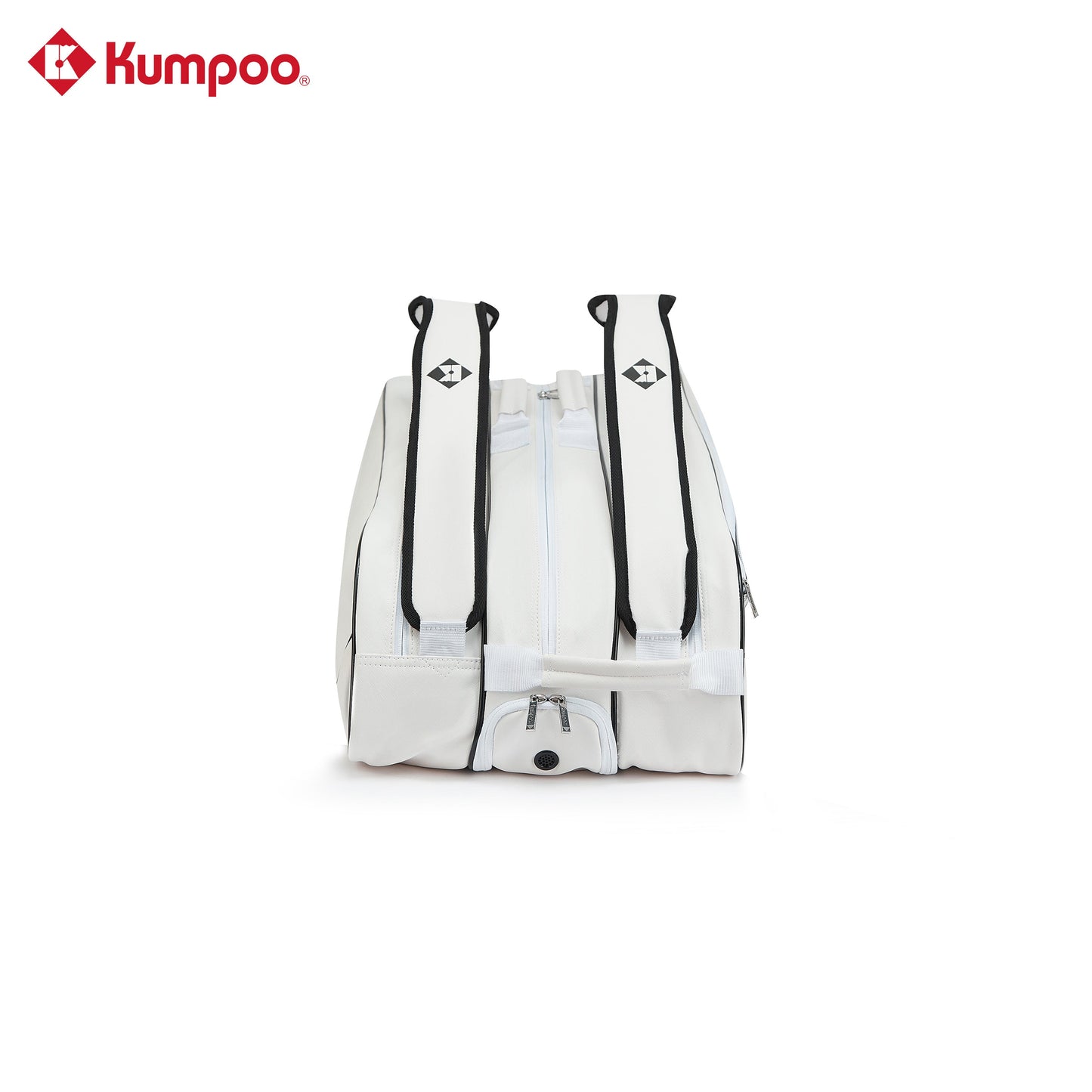Kumpoo Badminton Bag- KB-591 [9 PK] (White/Black)
