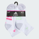 Athletic Cushioned 6-Pack Quarter Socks Kids