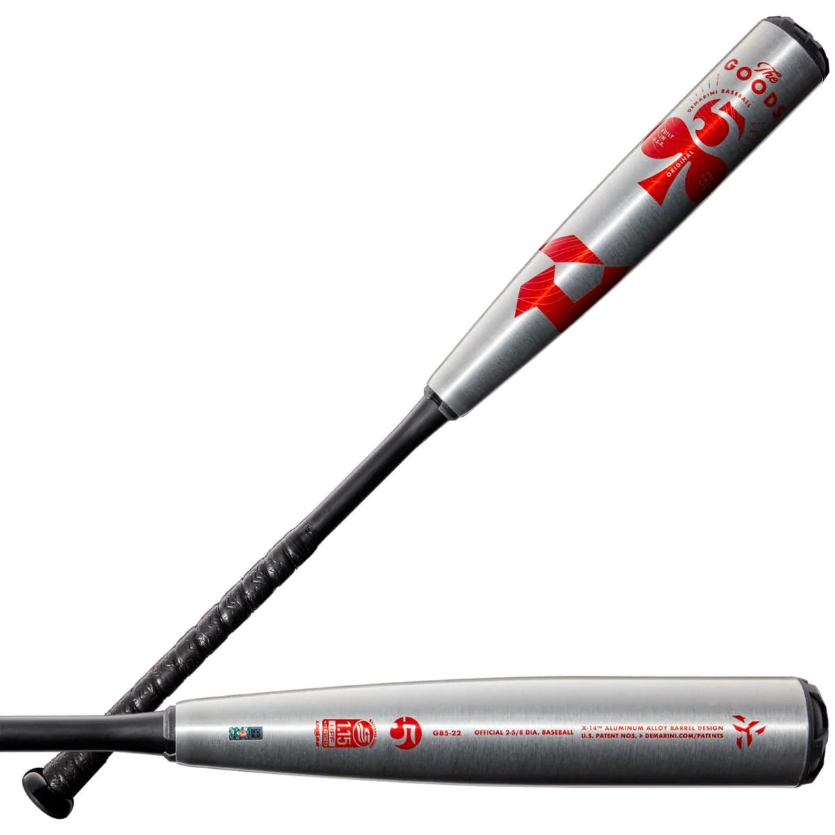 2022 DeMarini The Goods (-5) USSSA Baseball Bat - (WTDXGB5-22)