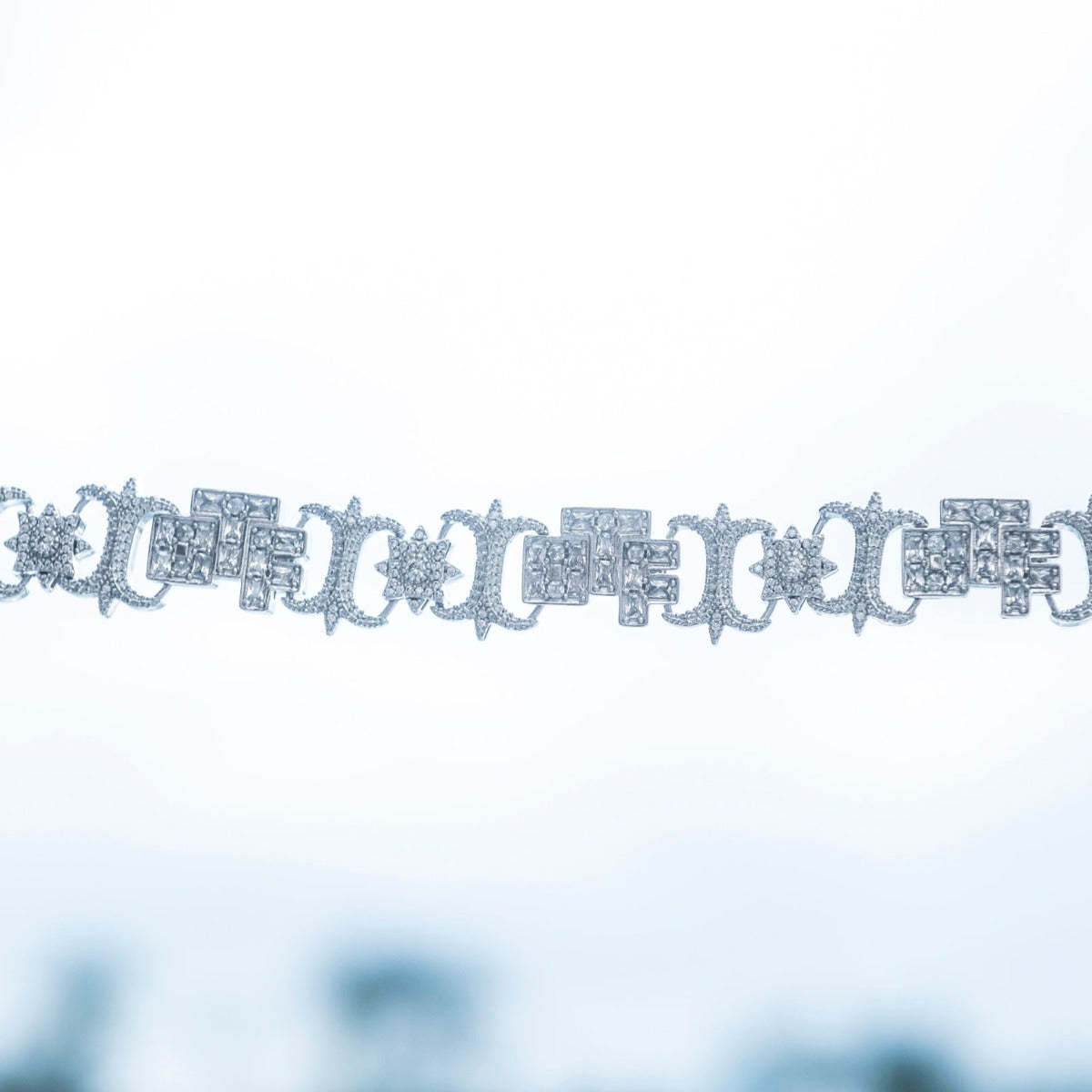 OTF Baguette Infinity Chain- 17mm