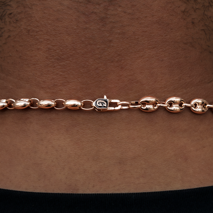 Valentina Chain in Rose Gold- 7mm