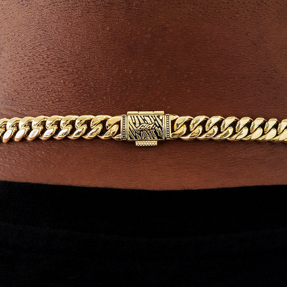 Miami Cuban Link Chain in Yellow Gold - 8mm