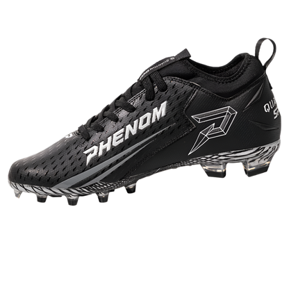 Phenom Elite Quantum Speed 2.0 Football Cleats - Black