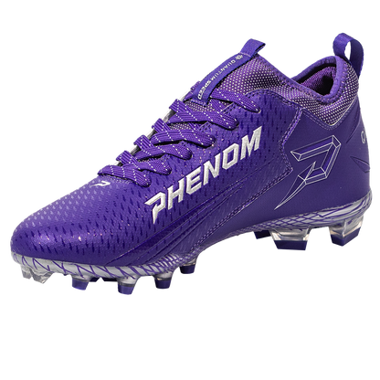 Phenom Elite Quantum Speed 2.0 Football Cleats - Purple