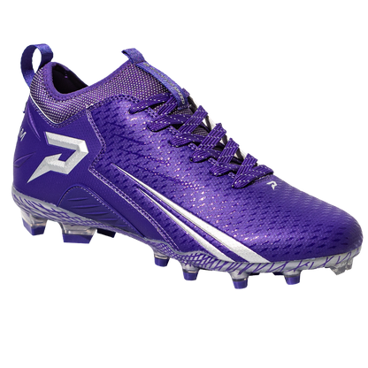 Phenom Elite Quantum Speed 2.0 Football Cleats - Purple